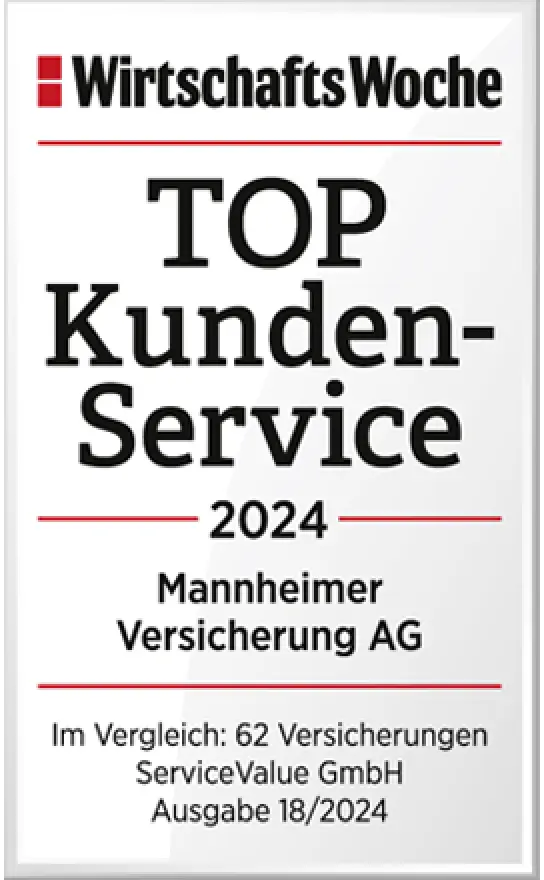 Wirtschaftswoche Auszeichnung 2024: Top Kundenservice